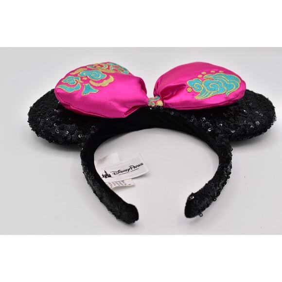 Shanghai Disney Resort Minnie Ears Headband 2016 Grand Opening Rare Collectible main image 8